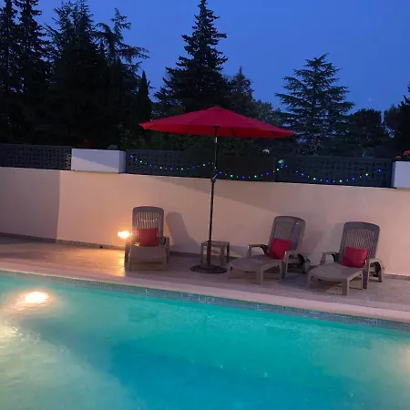 Villa Au Pont Des Charettes - Piscine Et